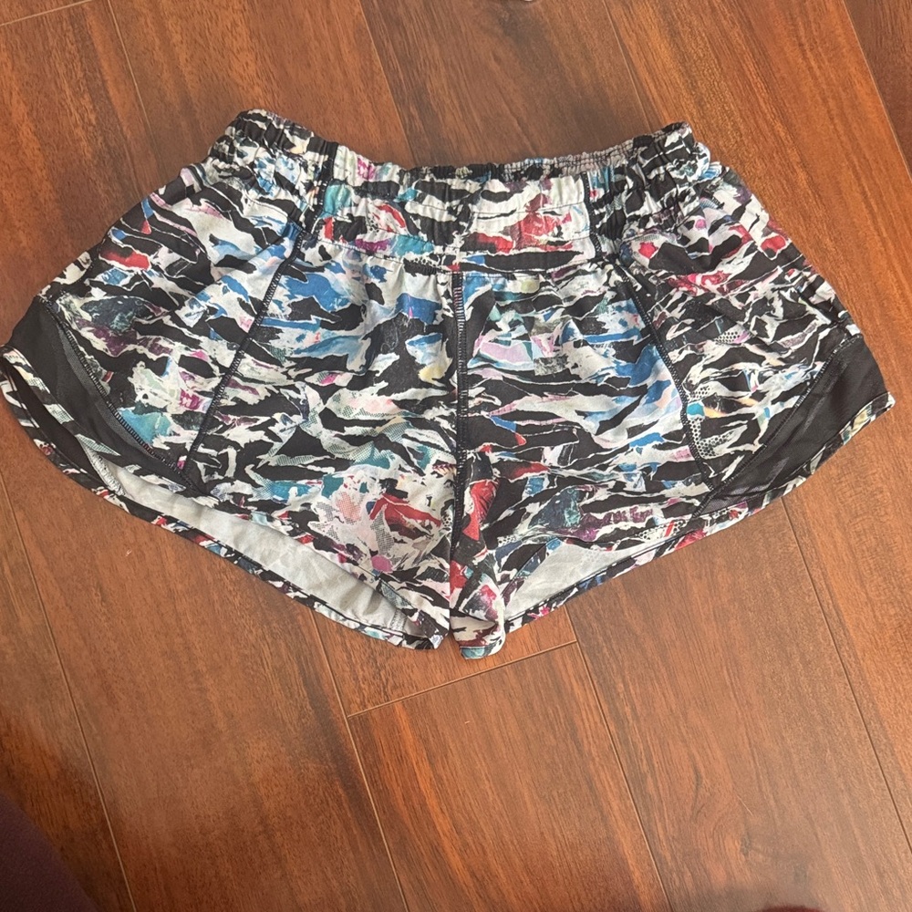 lululemon athletica Colorful shorts size 4